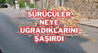 SÜRÜCÜLER NEYE UĞRADIKLARINI ŞAŞIRDI