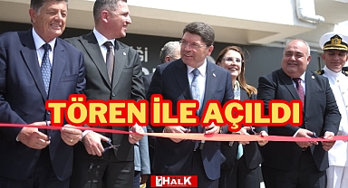 Tören ile açıldı