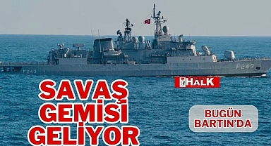 Türk savaş gemisi gelecek