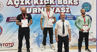 Vahit Demirci Kick Boks’ta Türkiye Şampiyonu oldu