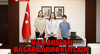 Vali Arslan, Başarılarını Kutladı