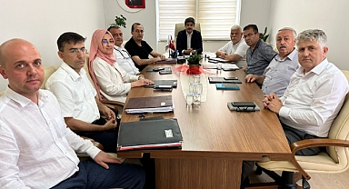 YOĞUN GÜNDEMLE TOPLANDILAR
