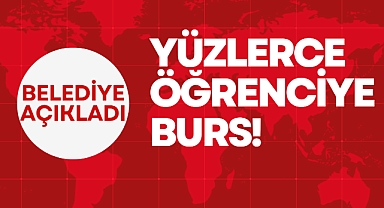 YÜZLERCE ÖĞRENCİYE BURS!
