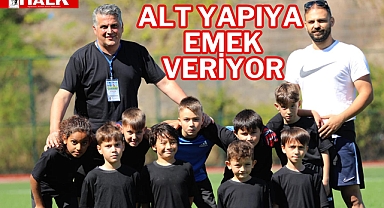 Alt yapıya emek veriyor