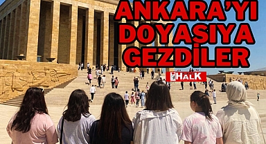 Ankara'yı Doyasıya Gezdiler