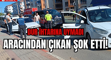 ARACINDAN ÇIKAN ŞOK ETTİ!