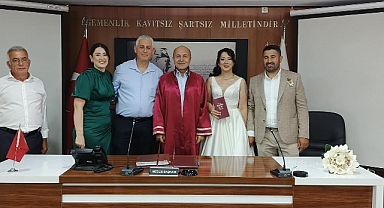 Başkan Çakır, nikâhlarını kıydı