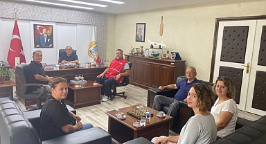 Başkan, Kızılay'ı Ağırladı