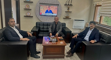 Başkan, Vali Yardımcısı ve Kaymakamı Ağırladı