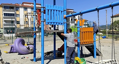 Begonya Parkı Yenilendi