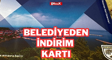BELEDİYEDEN İNDİRİM KARTI