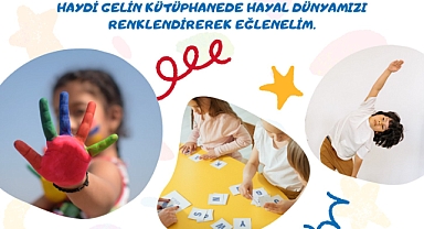 Çocuklar Kütüphanede Buluşacak!
