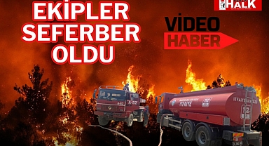 EKİPLER SEFERBER OLDU