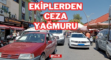EKİPLERDEN CEZA YAĞMURU