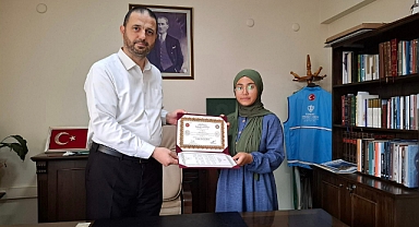 Hafızlık Belgesi Takdim Edildi