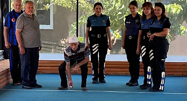 Huzurevi Sakinleri Bocce Oynadı