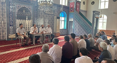 Kadiroğlu, Din Görevlileri Aylık Mutat Toplantısına Katıldı
