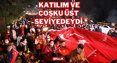 Katılım ve coşku üst seviyedeydi