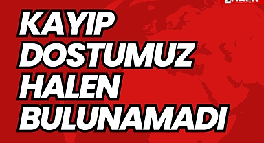 Kayıp Dostumuz Halen Bulunamadı