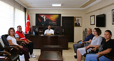 Kızılay'dan Kaymakam Ziyareti