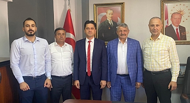 MHP'den Ali Solak'a Ziyaret
