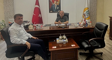 Müdür'den Başkan'a ziyaret