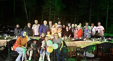 Şehit çocuğunu unutmadı