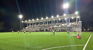 Stad zemini yenilendi