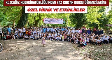 YAZ KUR'AN KURSU PİKNİĞİ KOZCAĞIZ'DA