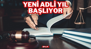 YENİ ADLİ YIL BAŞLIYOR