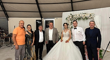Aldatmaz ve Kalaycı Düğüne Katıldı