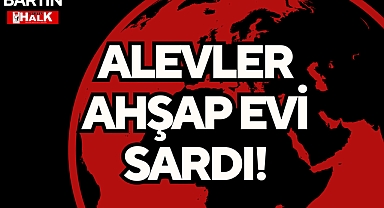 Alevler Ahşap Evi Sardı