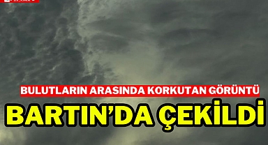 BULUTLARIN ARASINDA KORKUTAN GÖRÜNTÜ