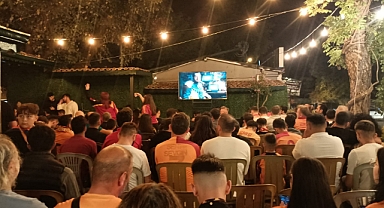 Dev derbiyi taraftarlar Rozz’da izledi