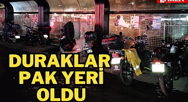 Duraklar Park Yeri Oldu