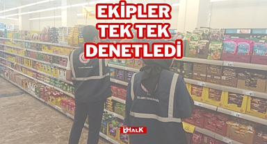 EKİPLER TEK TEK DENETLEDİ