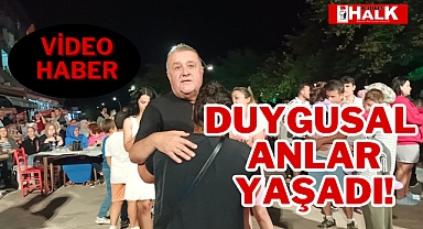 Fırıncıoğlu duygusal anlar yaşadı