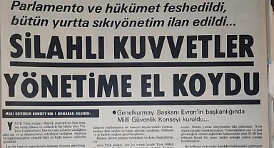 Gazete Manşetleriyle 12 Eylül'ü Andı