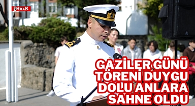 Gaziler Günü Töreni Duygu Dolu Anlara Sahne Oldu