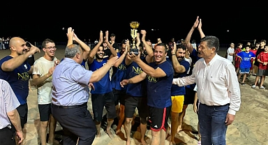 İnkum Plaj Futbol turnuvası sona erdi