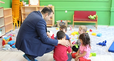 Kaymakam Miniklerle Buluştu