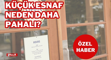 KÜÇÜK ESNAF NEDEN DAHA PAHALI?