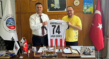 Kurucaşilespor’dan başkan Güneş’e ziyaret