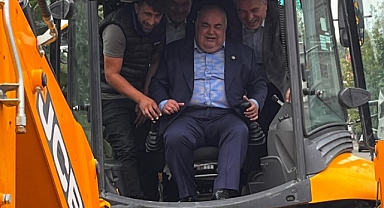 Milletvekili Aldatmaz kepçeyi kullanamadı