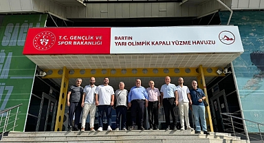 Milletvekili Olimpik Yüzme Havuzunu inceledi