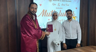Müftülükte Nikah Kıyıldı
