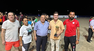 Plaj futbolunun en centilmen takımı Blanc seçildi