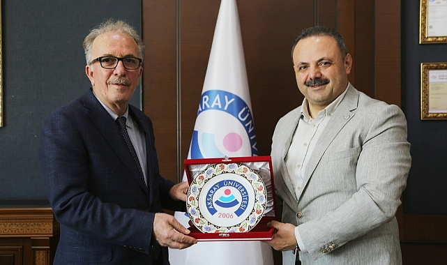 Rektör Uzun'dan Aksaray Üniversitesi Rektörü'ne Ziyaret