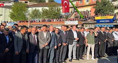 Şehit Cenazesine Bartın'dan Katılım