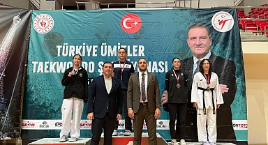 Taekwondo da Emine Ilgın Demirkoparan 3.oldu